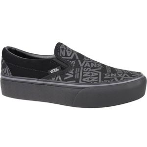 Vans 66 Classic Slip-On Platform VN0A3JEZWW0, Turnschuhe, Damen, Schwarz, Größe: 36