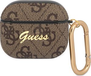 Guess Gua34Gsmw Airpods 3-Abdeckung Braun/Braun 4G Script Metal Collection Guess Gua34Gsmw Airpods 3-Abdeckung Braun/Braun 4G Script Metal Collection