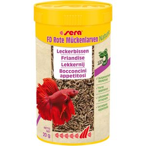 sera FD Rote Mückenlarven Nature 250 ml / 20 g