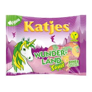 Katjes Wunderland sauer Vegane Fruchtgummi magisch lecker 175g