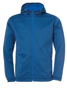 uhlsport Essential Fleecejacke azurblau melange XL