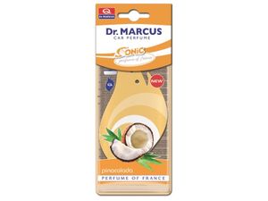 Dr. Marcus Sonic, Závesný osviežovač, Hanging, Oranžová, Celulóza, Piňa coláda, 49 dni