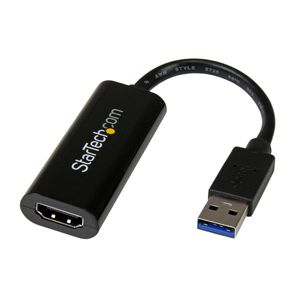 StarTech.com Slim USB 3.0 auf HDMI Multi Monitor Adapter - Externe Video Adapter mit 1920x1200 / 108