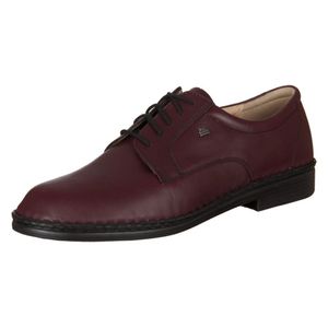 Finn Comfort, Milano, Herren, Schnürer, Braun, Leder, Neu - Herrenschuhe Bequemschuhe, Rot, leder (montana)