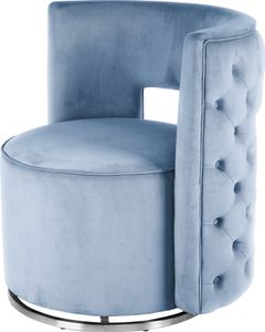 Kayoom - Designer Sessel Beverly 125 Hellblau