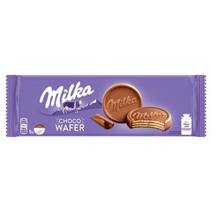 Milka Schoko-Waffel Kakao-Buttercreme umhüllt von Vollmilchschokolade 150 G (5 Stück)