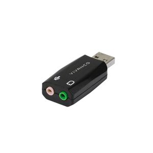 USB 2.0 Audioadapter für Headset und Lautsprecher (36657)