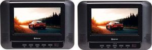 Denver Denver Prenosný DVD prehrávač do auta - 7 palcov - 2 obrazovky - vrátane držiaka na opierku hlavy - USB - model 2023 - MTW793