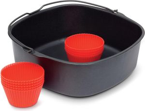 Philips Back-Kit Backform + 9 Muffinformen Zubehör für Airfryer XL HD9240, HD9260 (HD9945/01)