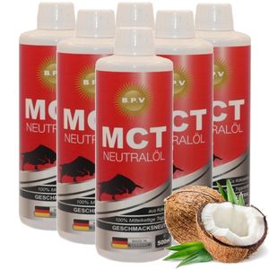 MCT Öl auf Kokosölbasis | 500 ml | 100% Mittelkettige Triglyceride aus Kokosnuss | Ohne unerwünschte Zusatzstoffe | Herstellung in Deutschland