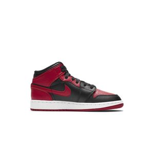 Nike Schuhe Jordan 1 Mid Banned 2020 GS, 554725074, Größe: 38