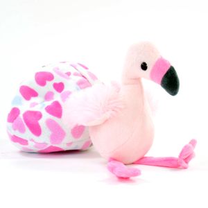 Kögler Felicitas Mini Flamingo Plüsch im Ei 13 cm Kuscheltier Schmusetier Neu