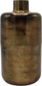 Deco4yourhome Vase - Iris - Antikgold - 14x14x27