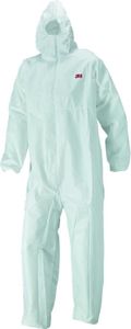 3M 4510L unisex Arbeitsoverall weiß Größe L