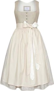 Dirndl Bluna 70cm Länge beige sand 42