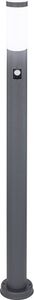 LED Stehleuchte, Edelstahl , Bewegungsmelder H 110 cm