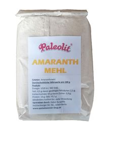 Paleolit Amaranthmehl 500g Amaranth fein gemahlen / glutenfrei