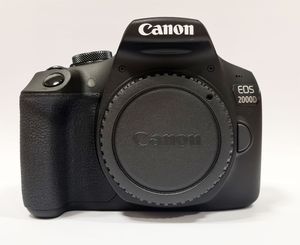Canon EOS 2000 D Body, schwarz