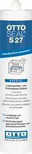 OTTOSEAL S27 Lebensmittel- & Trinkwasser-Silikon 310 ml grau