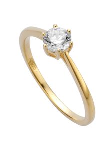 Esprit ESRG01391218 Damen Ring Sole Gold Weiß 56 (17.8)