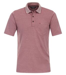Casa Moda - Herren Polo-Shirt unifarben in verschiedenen Farben (993106500), Größe:3XL, Farbe:Rot (438)