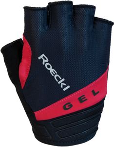 Roeckl Sports Itamos Rennradhandschuhe , Farbe:schwarz/rot, Größe:8.5