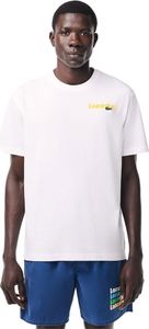 Lacoste Th7544 Kurzarm-t-shirt Weiß 7 Mann Weiß 7