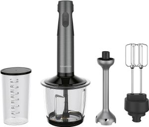 Grundig BL7180 Stabmixer-Set Delisia Novus 800W 12 Stufen Edelstahlmesser Silber