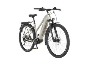 FISCHER E-Bike Pedelec ATB TERRA 4.0i, Rahmenhöhe 45 cm, 28 Zoll, Akku 630 Wh, Mittelmotor, Kettenschaltung, LCD Display, graualuminium