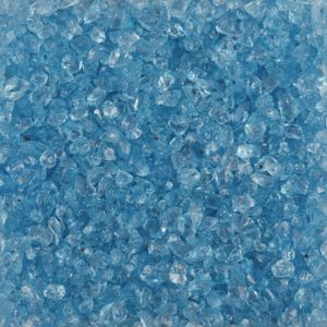 1kg Glasgranulat 1-2mm hellblau Dekogranulat Glassplitter Dekoglas Streudeko