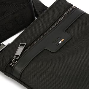 Boss Ray Umschlag Polyester Herren Schwarz Kreuz Tasche