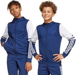 Bluza dla dzieci adidas Squadra 25 Hoodie granatowo-biała JD4800 - 152CM