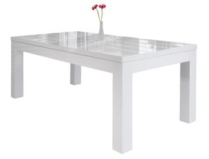 Jídelní stůl 180 / 260x90 cm bílá