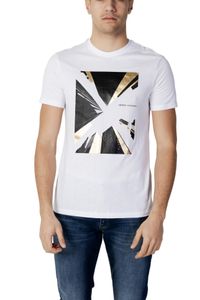 ARMANI EXCHANGE T-shirt Herren Baumwolle Weiß GR76493 - Größe: M