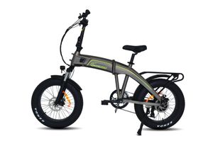 SachsenRAD E-Folding Bike Klapprad F6 Safari 20 Zoll Faltbike StVZO | 85Nm Bafang Geländemotor | Interne Kabelführung | Hochwertige Eloxierung | Ebike