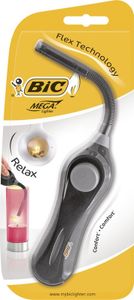 BIC - Leichter BIC Megalighter U140 Flex Assorti | Blasen Sie ein 1 Stück
