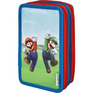 Super Mario - Tripledecker, gefülltes Schüleretui