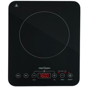 ProfiCook® Induktionskochfeld | heiß in Sekundenschnelle | 10 Stufen | Induktionskochplatte 60°-240°C | Induktionsplatte | 2000W | PC EKI 1062 ProfiCook® Induktionskochfeld | heiß in Sekundenschnelle | 10 Stufen | Induktionskochplatte 60°-240°C | Induktionsplatte | 2000W | PC EKI 1062