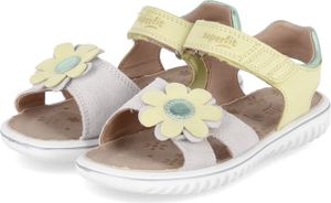 Superfit Mädchen Sandalen SPARKLE Grau Gelb Leder Größe: 35 Superfit Mädchen Sandalen SPARKLE Grau Gelb Leder Größe: 35