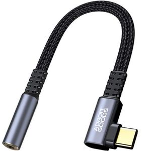AdroitGoods USB C zu Aux Adapter - USB C zu Kopfhöreranschluss - USB C zu Aux Kopfhöreranschluss