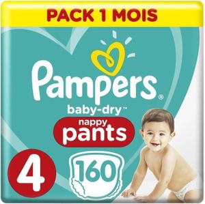 Pampers Pants Baby Dry Größe 4, Maxi, 9-15kg, Monatspack 160 Stk.