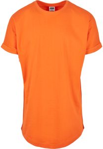 Urban Classics T-Shirt Long Shaped Turnup Tee Mandarin-XL