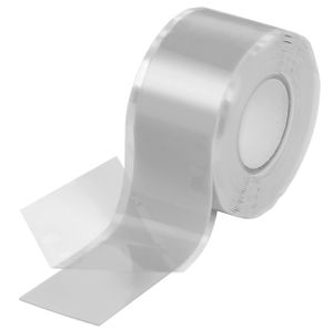 Poppstar 1x 3m selbstverschweißendes Silikonband, Silikon Tape Reparaturband, Isolierband und Dichtungsband (Wasser, Luft), 25mm breit, grau
