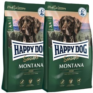 2 x 10 kg Happy Dog Supreme Sensible Montana