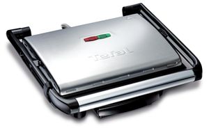 TEFAL GC241D38 SuperGrill, Power 2000W, Stainless Steel/Black  TEFAL Potenza: 2000 W, Rivestitura anti-aderente: Sì
