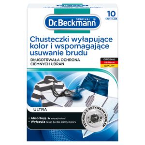 Dr. Beckmann Ultra Colour Catching and Enhancing Dirt Removal Wipes 10 Stück