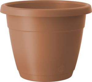 Poétic MY CITY GARDEN Blumenkübel Terracottafarben rund Ø 49,6 cm - Kunststoff