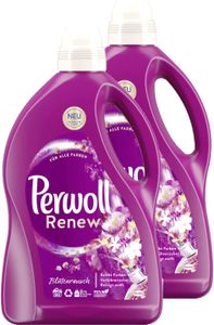 Perwoll Renew Blütenrausch 2x50 Wäschen Flüssigwaschmittel Buntwäsche Color