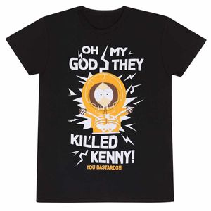 South Park - Tričko s nápisem "They Killed Kenny" pro muže HE1631 (XXL) (černá)