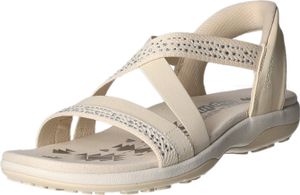Sportliche Sandalette bis 30mm Sohlenhöhe REGGAE SLIM-SUMMER SPARKLE